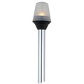 Attwood Marine Attwood 5100241 Frosted Globe All-Round Light, 2-Pin Standard Pole 24" 5100-24-1